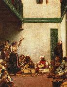 Eugene Delacroix Jewish Wedding in Morocco oil painting on canvas